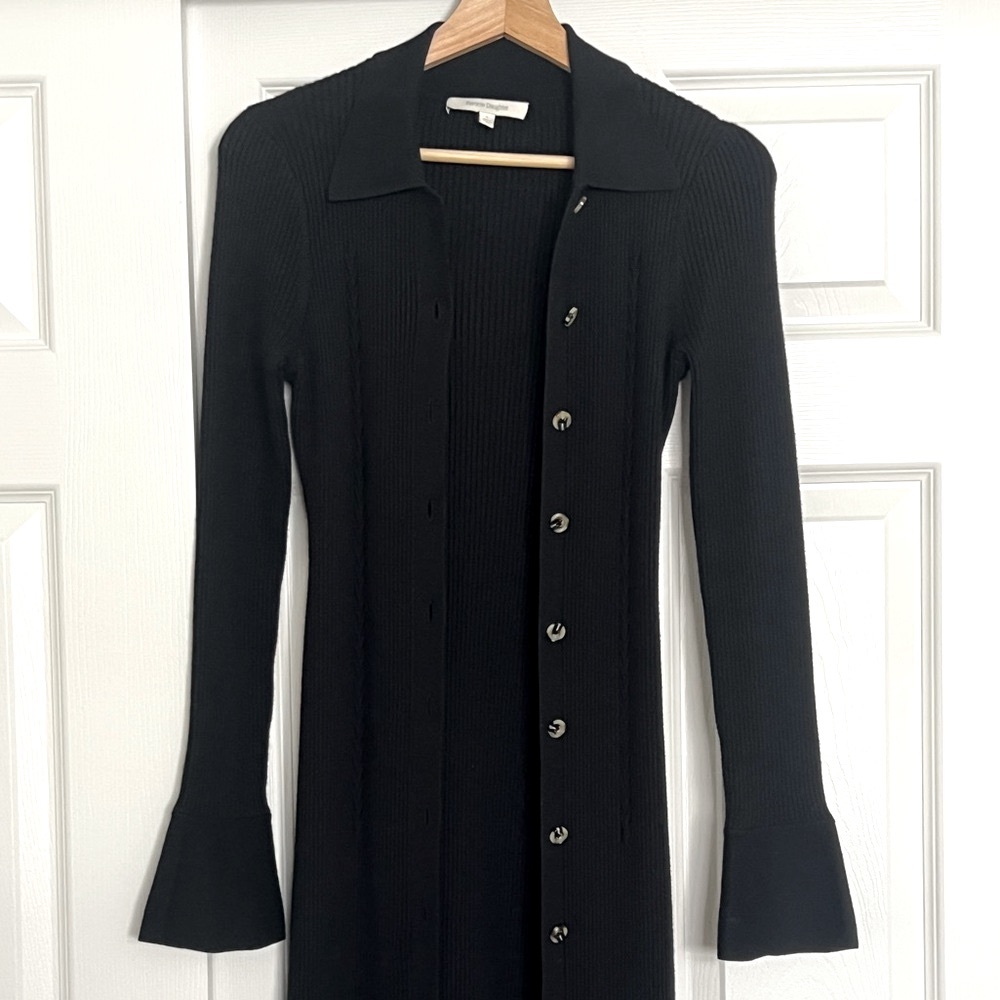 Favorite Daughter Ribbed Knit Midi Dress
